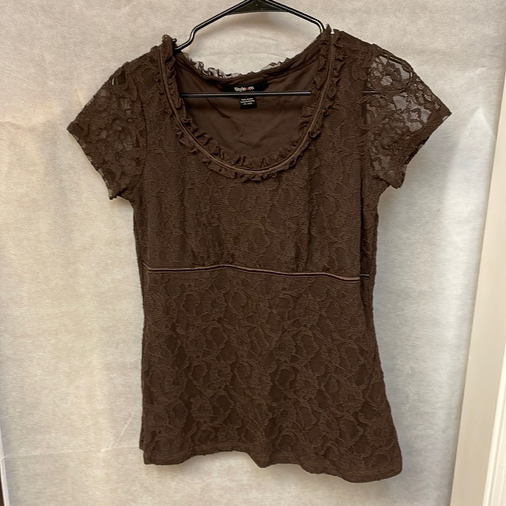 Cute cap sleeve top